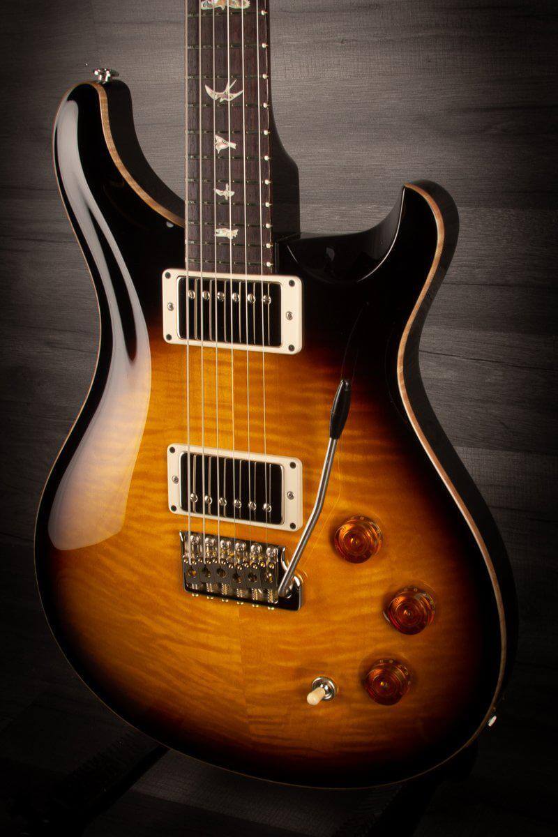 PRS DGT - Black Sunburst - Rosewood, Flame Maple, Bird Inlays s#0298354
