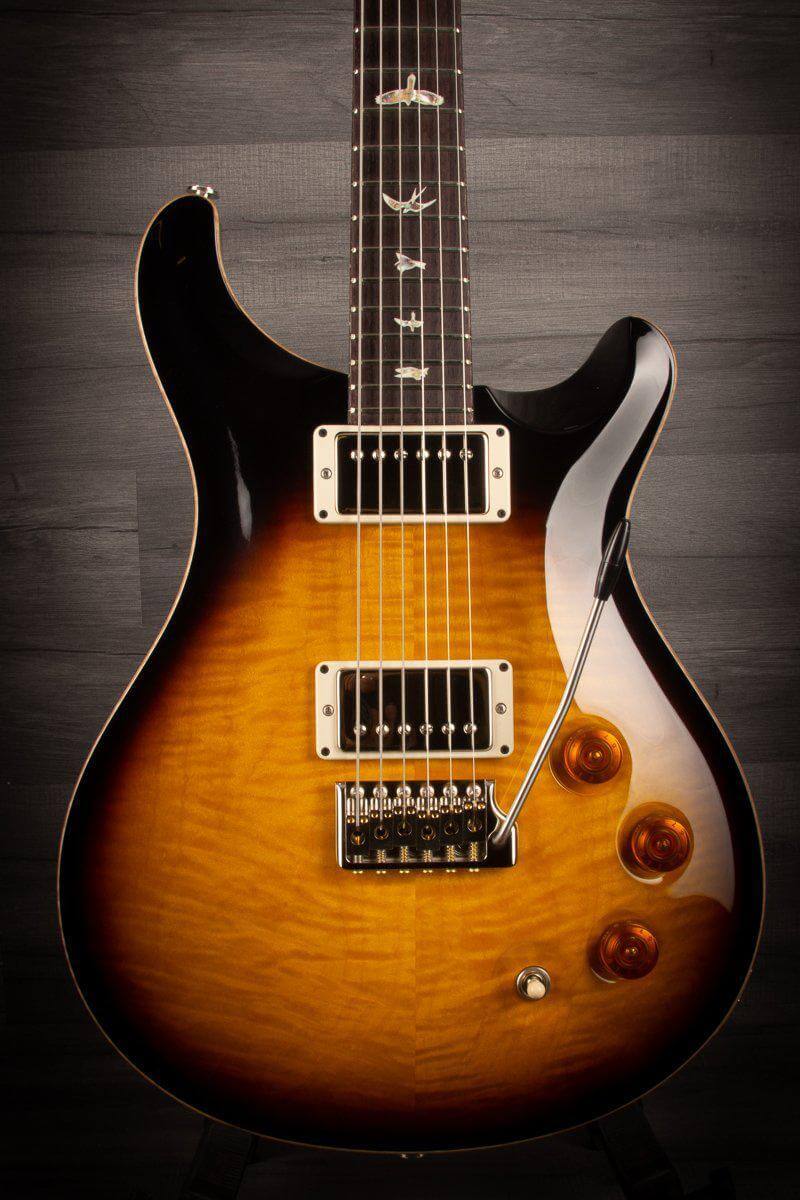PRS DGT - Black Sunburst - Rosewood, Flame Maple, Bird Inlays s#0298354