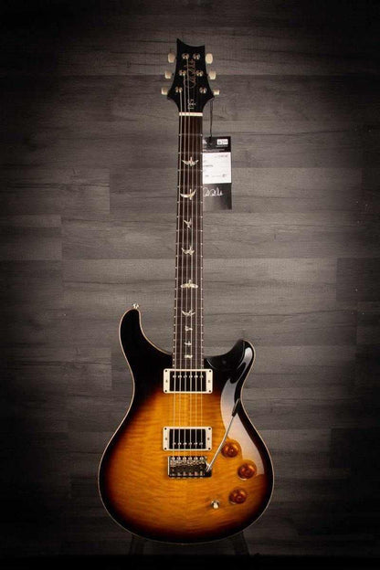 PRS DGT - Black Sunburst - Rosewood, Flame Maple, Bird Inlays s#0298354