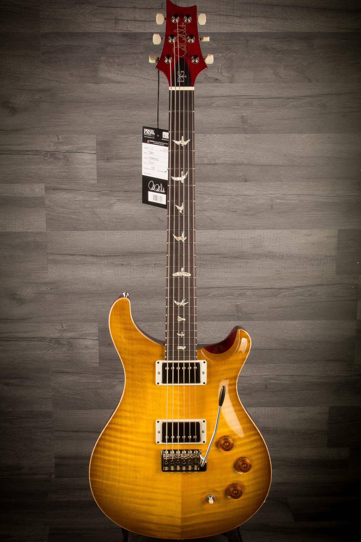 PRS DGT - McCarty Sunburst - Rosewood, Flame Maple, Bird Inlays