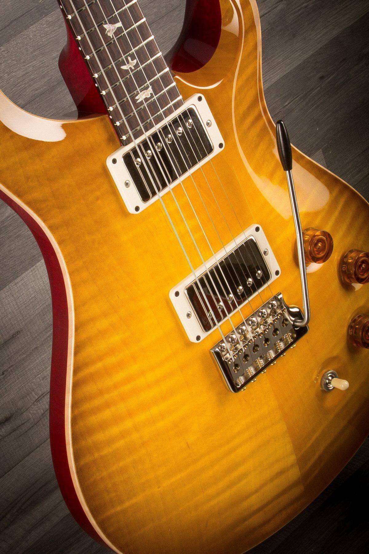 PRS DGT - McCarty Sunburst - Rosewood, Flame Maple, Bird Inlays