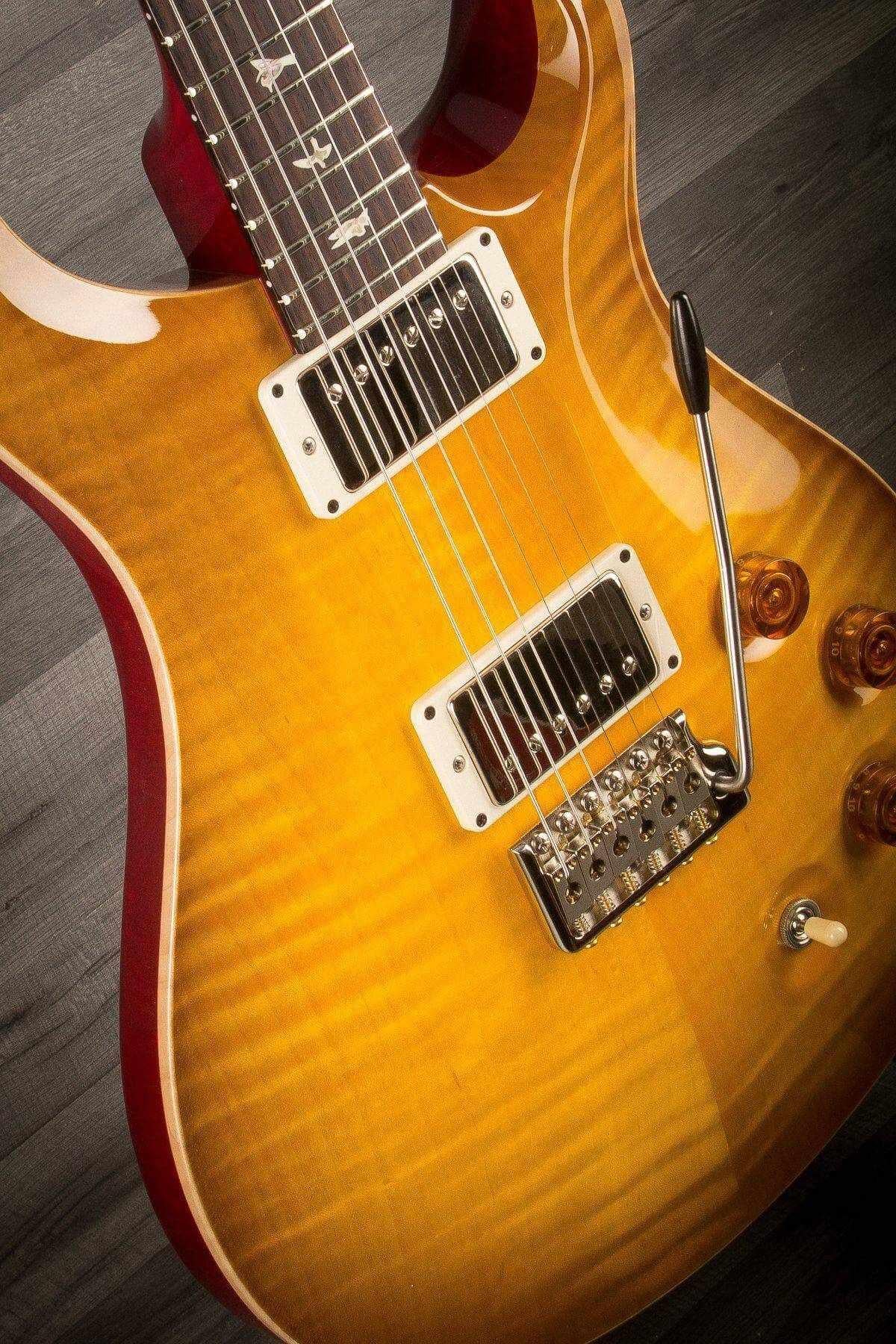 PRS DGT - McCarty Sunburst - Rosewood, Flame Maple, Bird Inlays