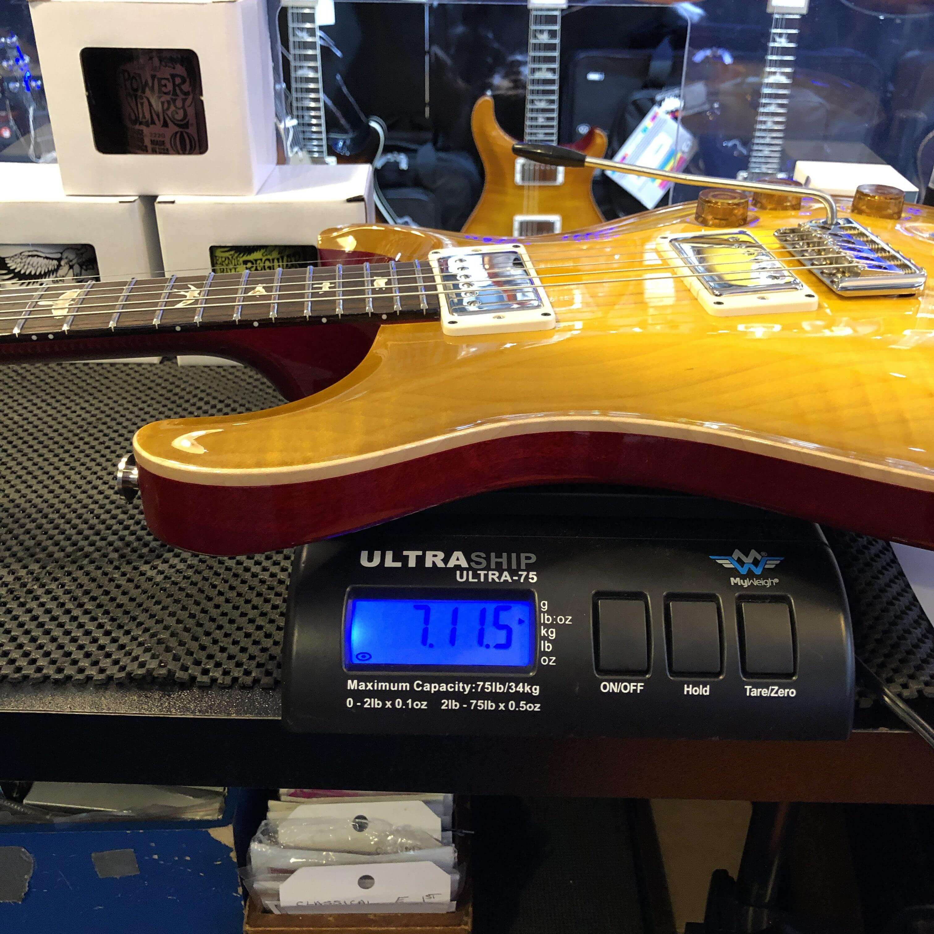 PRS DGT - McCarty Sunburst - Rosewood, Flame Maple, Bird Inlays