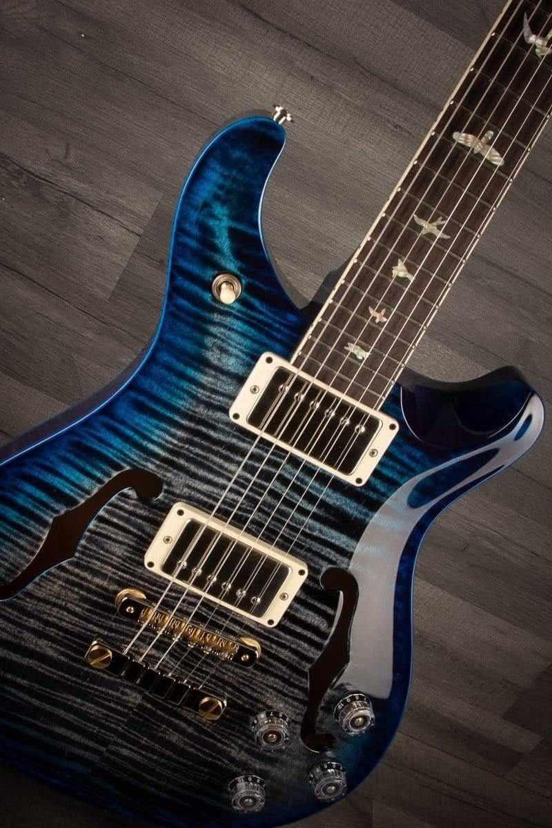 PRS McCarty 594 Hollowbody II - Charcoal Blueburst wrap
