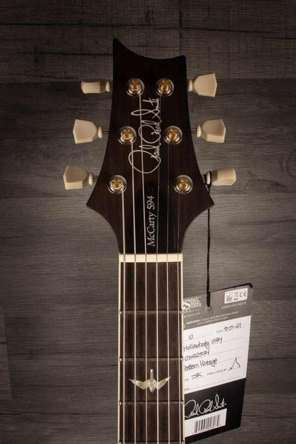PRS McCarty 594 Hollowbody II - Charcoal Blueburst wrap
