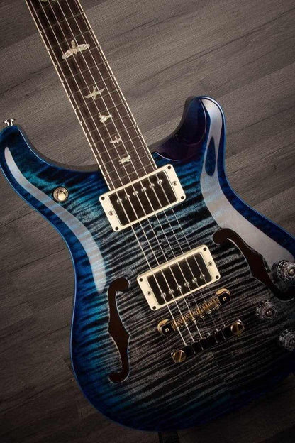 PRS McCarty 594 Hollowbody II - Charcoal Blueburst wrap