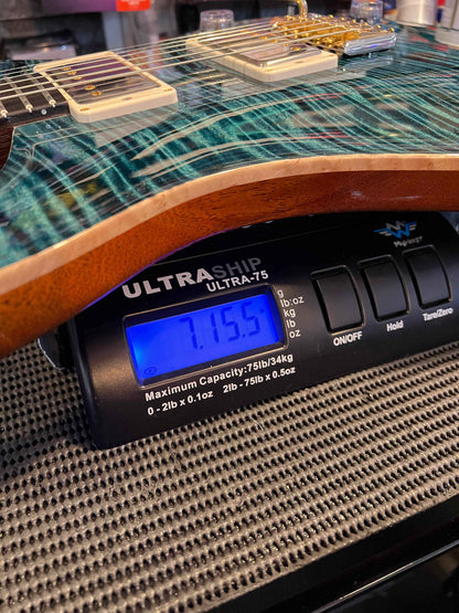 PRS Private Stock Matapeake Blue - Chesapeake Bay Bridge Inlay s#0329352