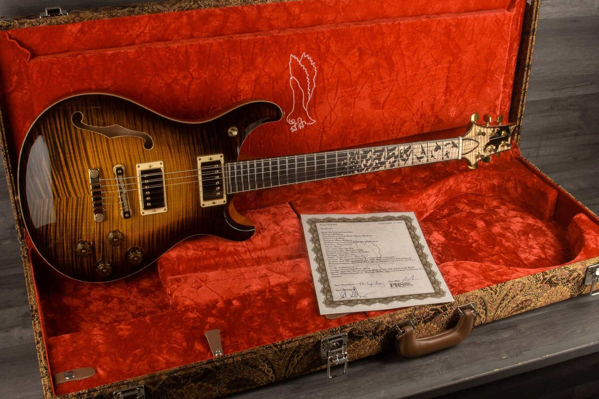 PRS Private Stock McCarty 594 Semi-Hollow #9824 - Tiger Eye Glow