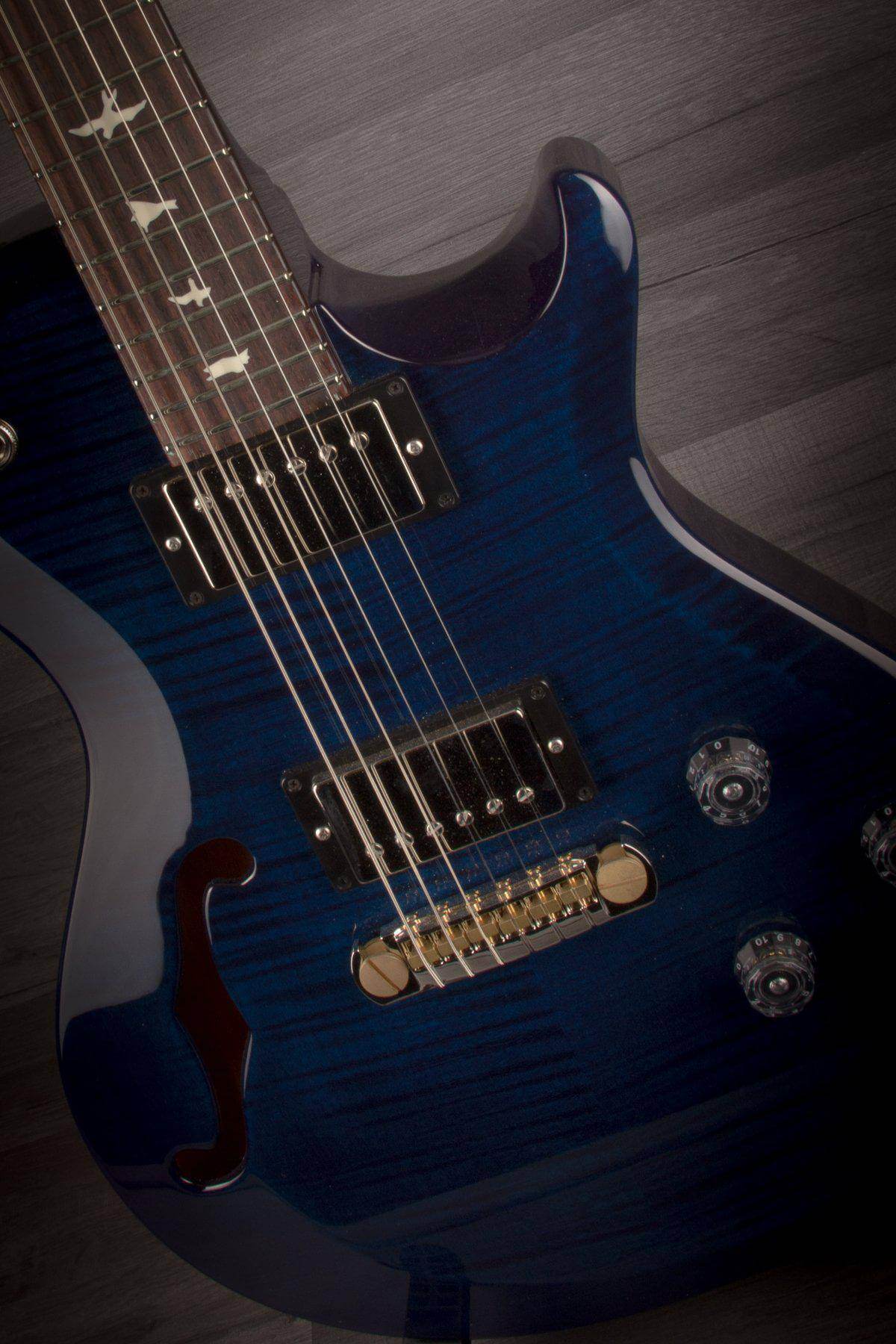 PRS - S2 Single Cut Semi Hollow Whale Blue