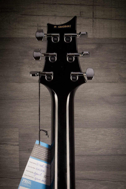 PRS S2 Vela Semi-Hollow Electric Guitar - Black with Dot Inlays