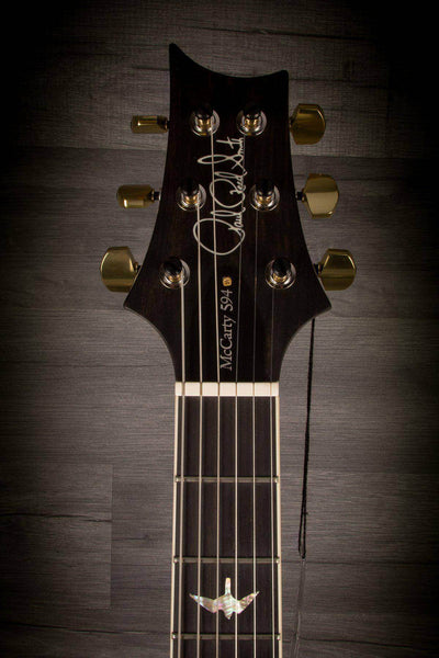 PRS Sc594 Wood Library 10 Top - Charcoal burst satin #246255