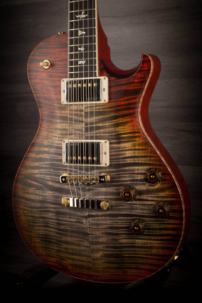 PRS SC594 Wood Library Burnt Maple Leaf Satin, Natural Back s#246759