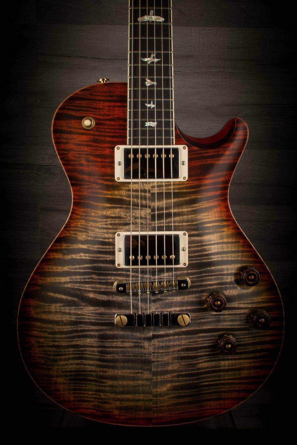 PRS SC594 Wood Library Burnt Maple Leaf Satin, Natural Back s#246759