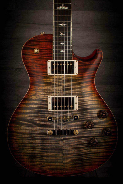 PRS SC594 Wood Library Burnt Maple Leaf Satin, Natural Back s#246759