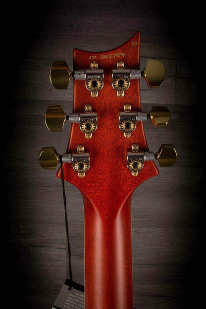PRS SC594 Wood Library Burnt Maple Leaf Satin, Natural Back s#246759