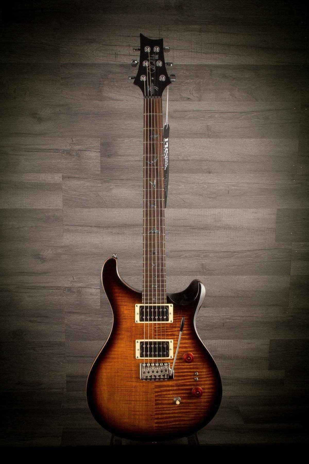 PRS SE 35th Anniversary Custom 24 Black Gold Burst