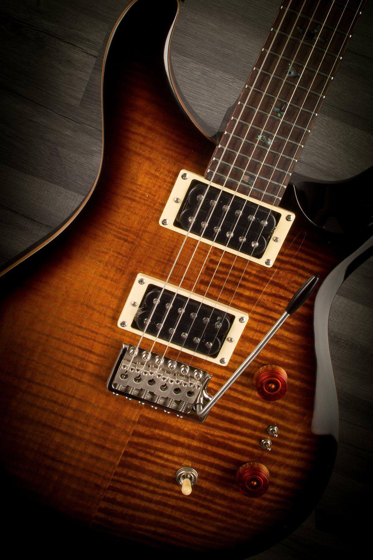 PRS SE 35th Anniversary Custom 24 Black Gold Burst