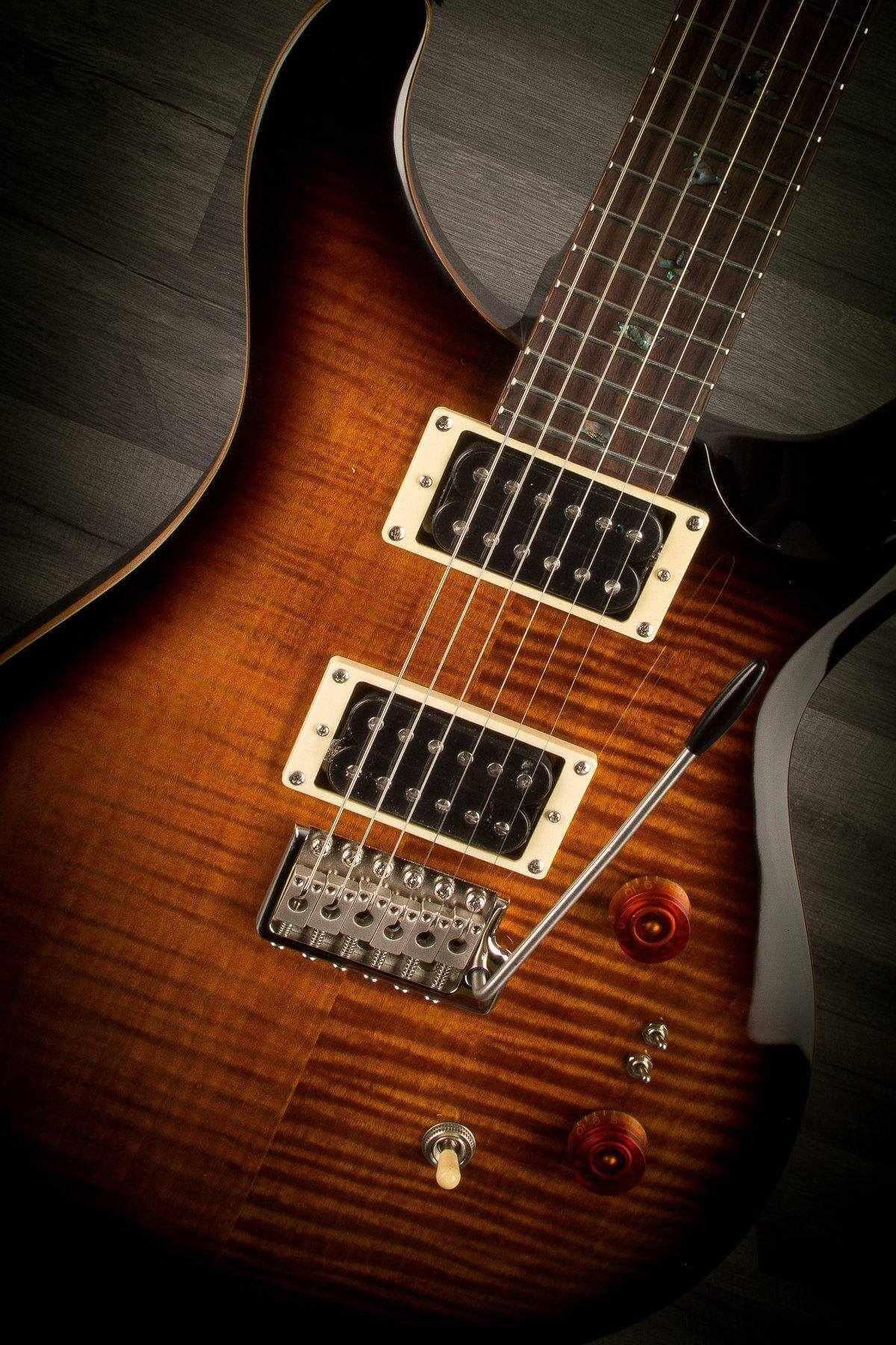PRS SE 35th Anniversary Custom 24 Black Gold Burst