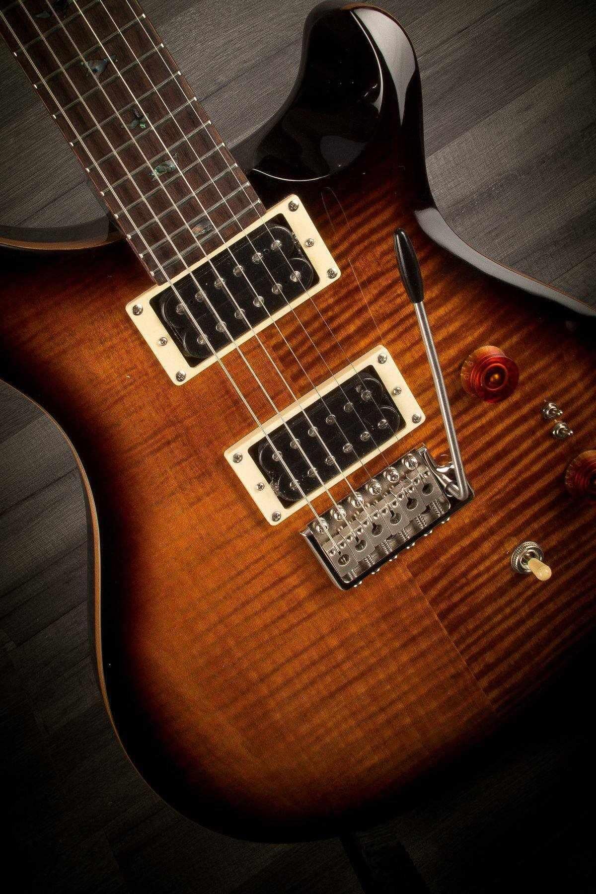 PRS SE 35th Anniversary Custom 24 Black Gold Burst