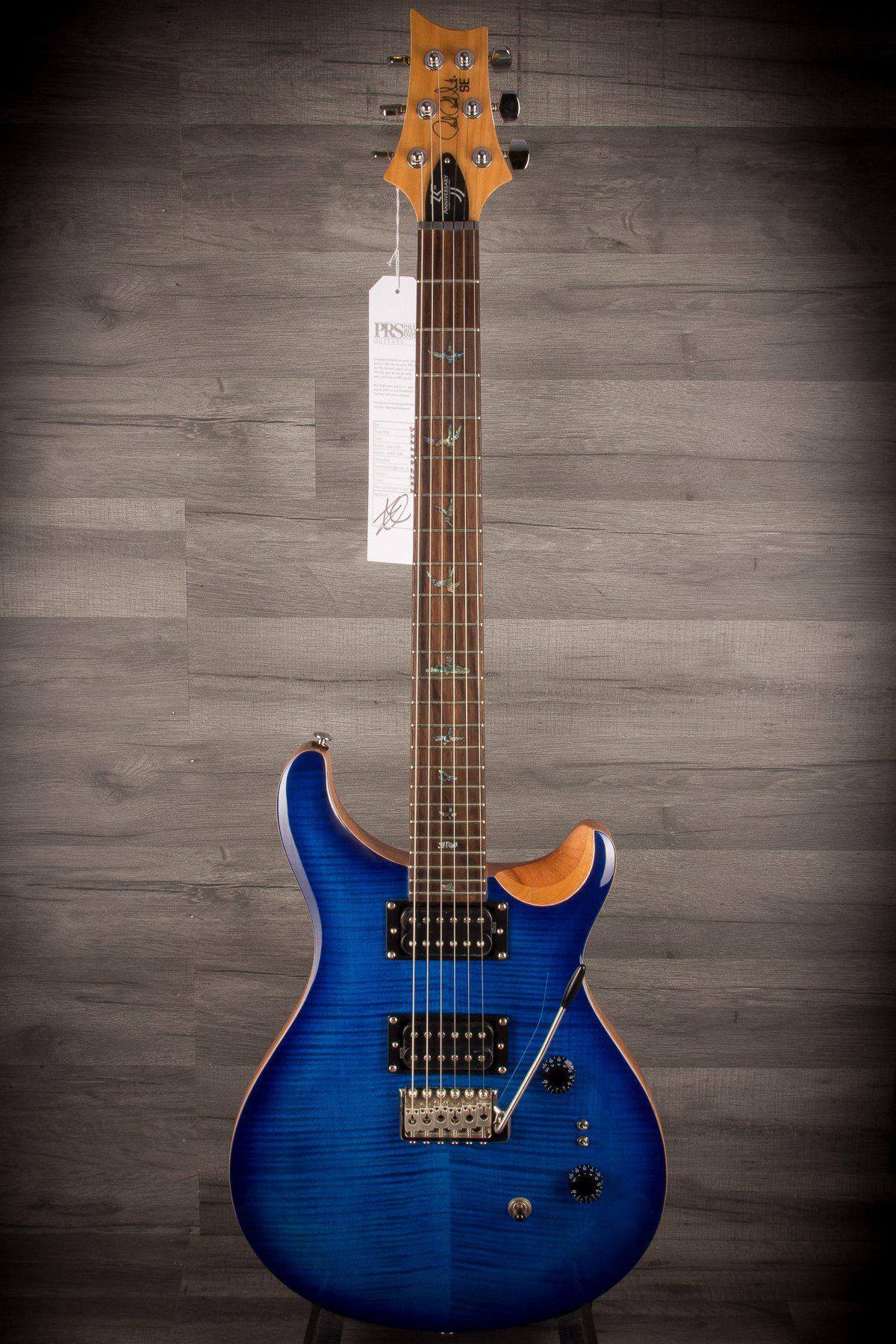 PRS SE 35th Anniversary Custom 24 Faded Blue Burst