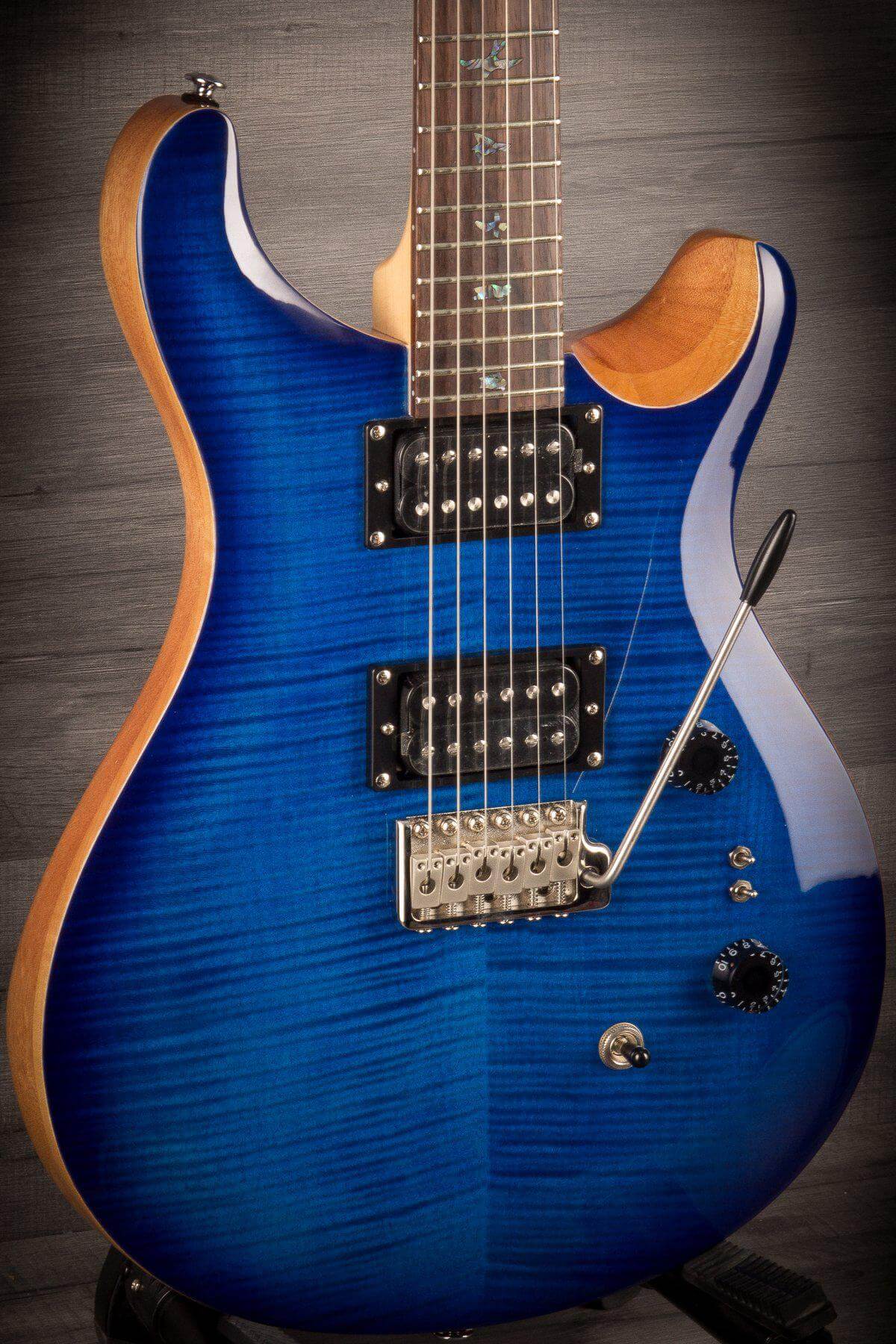 PRS SE 35th Anniversary Custom 24 Faded Blue Burst - MusicStreet