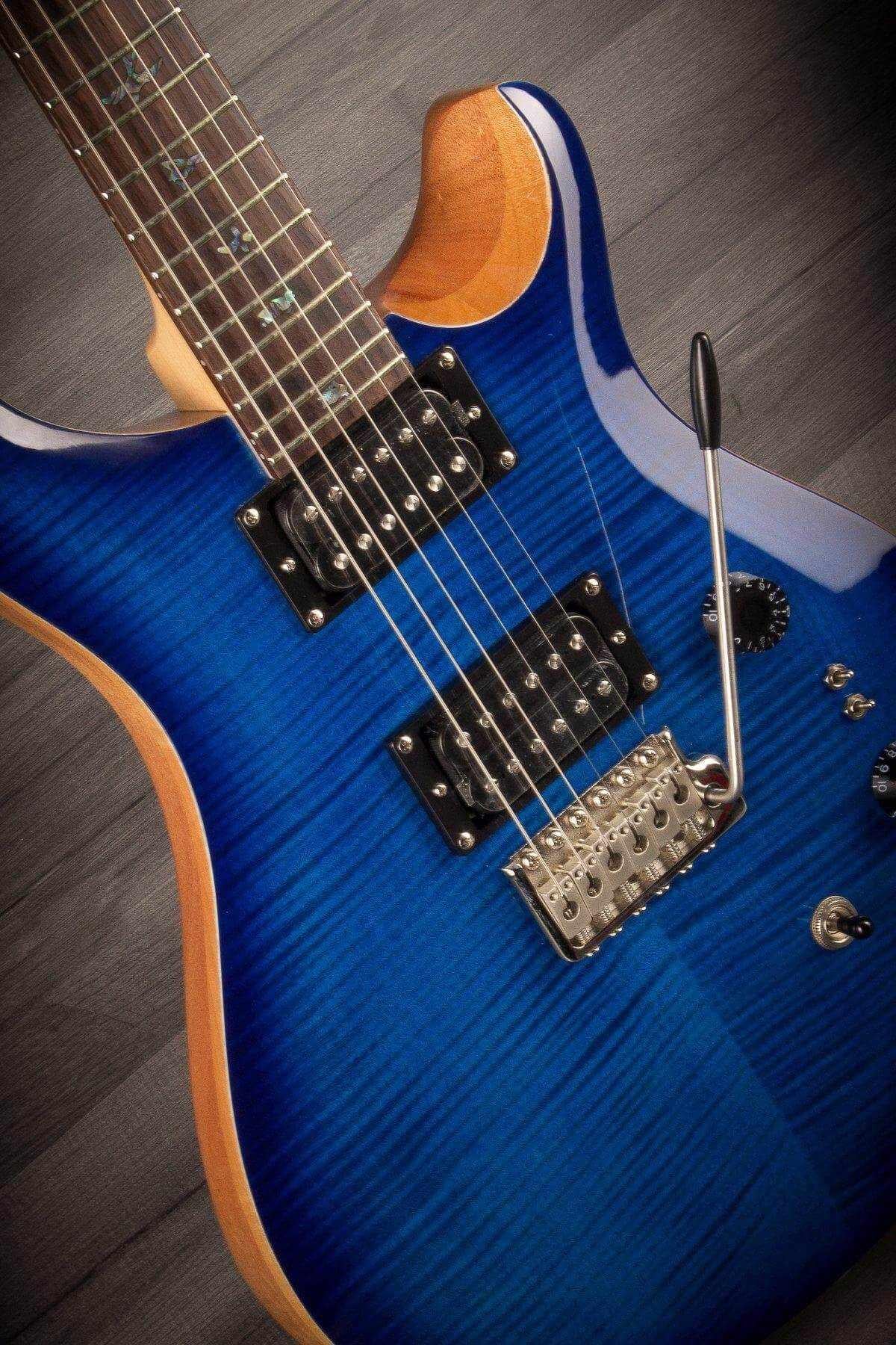 PRS SE 35th Anniversary Custom 24 Faded Blue Burst