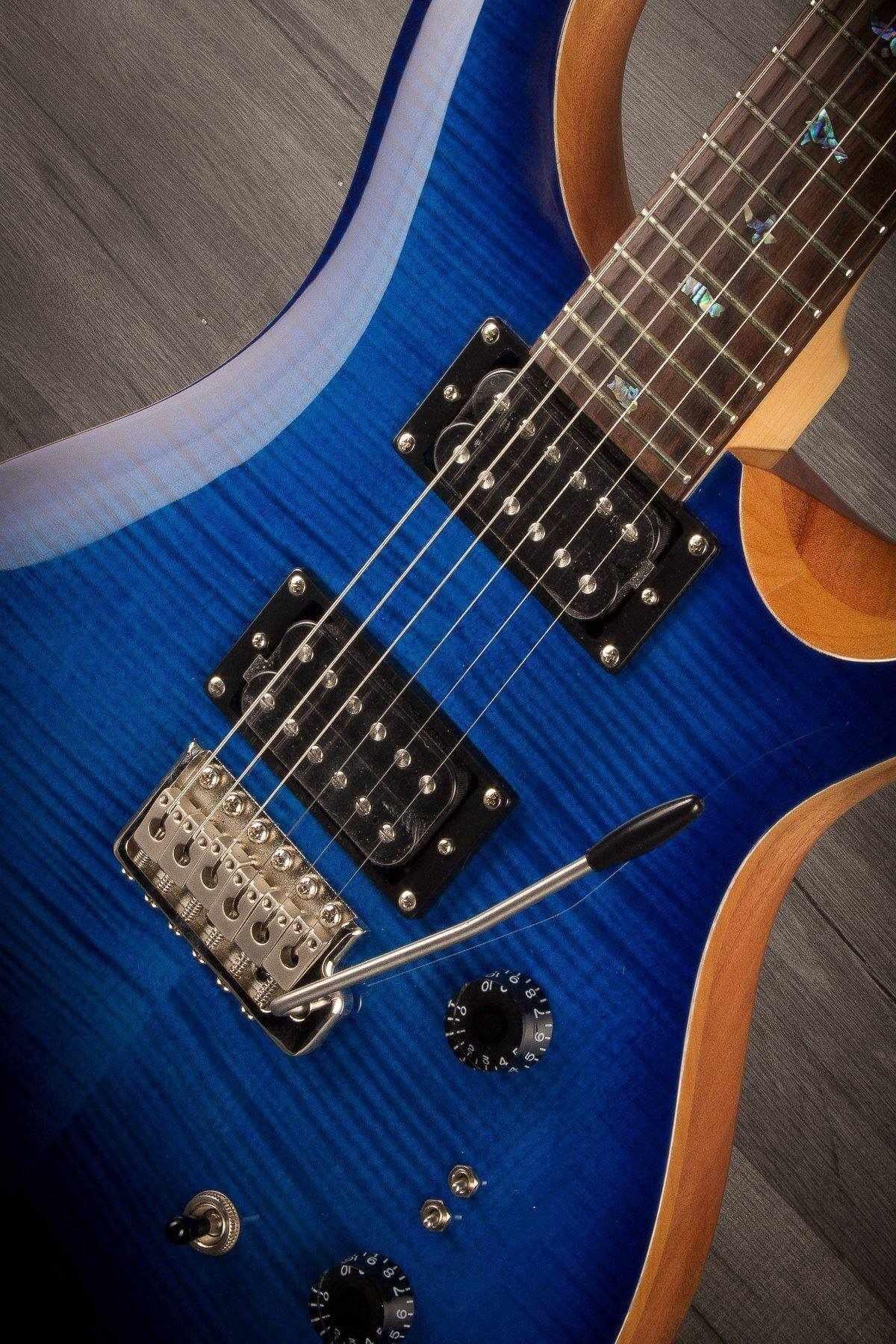 PRS SE 35th Anniversary Custom 24 Faded Blue Burst