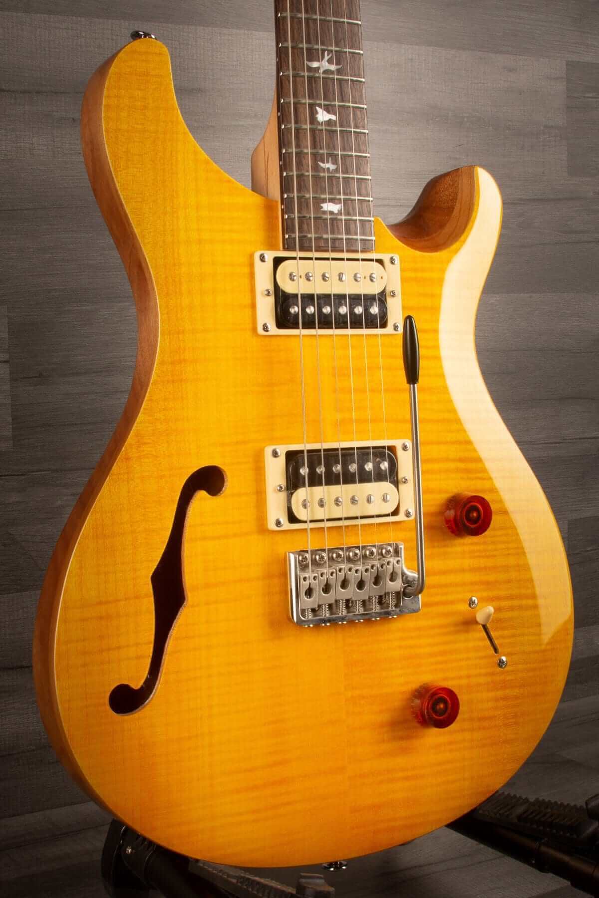 PRS SE Custom 22 Semi Hollow Santana Yellow