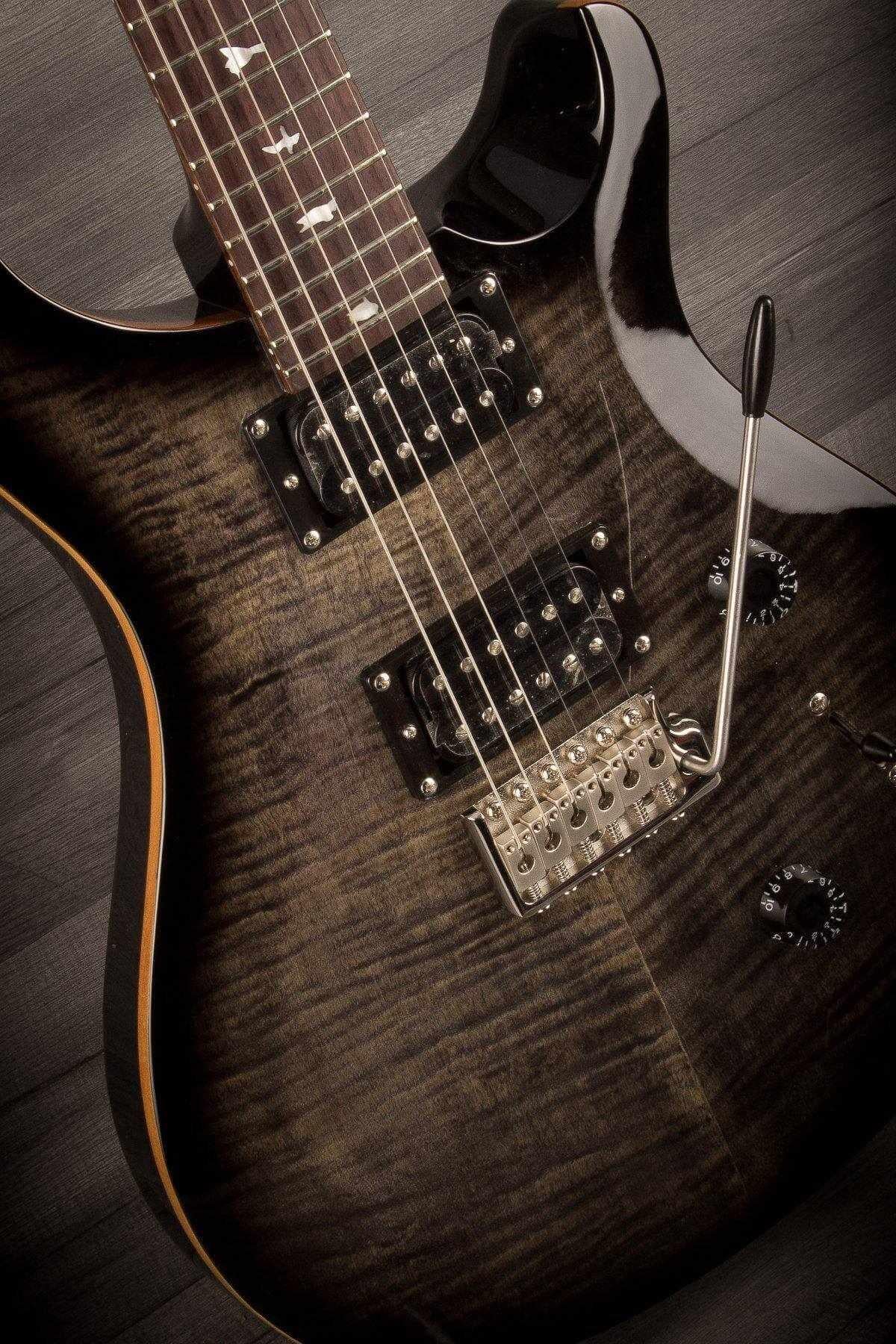 PRS SE Custom 24 - Charcoal Burst