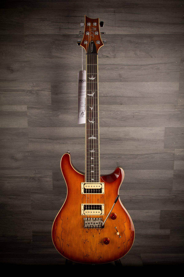 PRS SE Custom 24 Electric Guitar Spalted Maple Top - Vinage