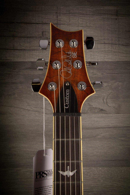 PRS SE Custom 24 Electric Guitar Spalted Maple Top - Vinage Sunburst