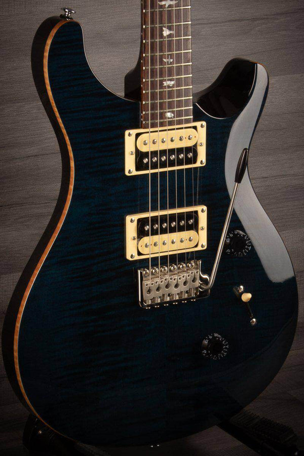 PRS SE Custom 24 Electric Guitar, Whale Blue - MusicStreet