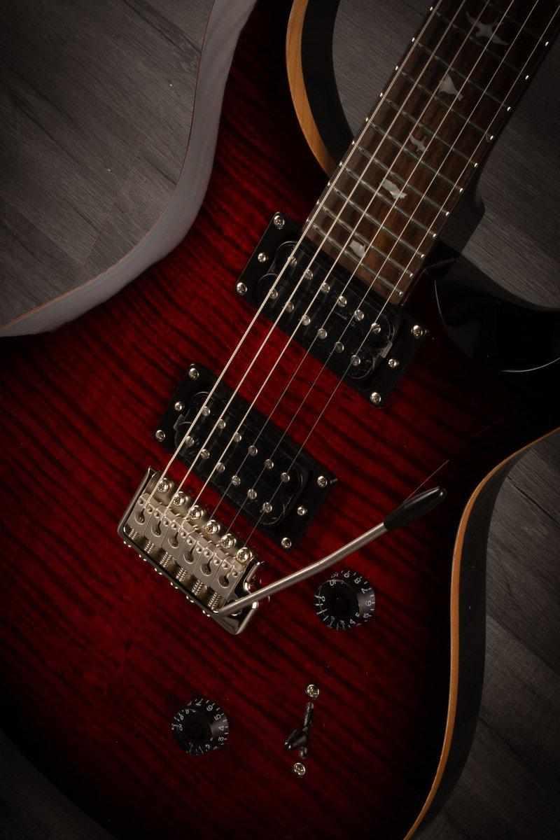 PRS SE Custom 24 Electric Guitar - Fire Red Burst
