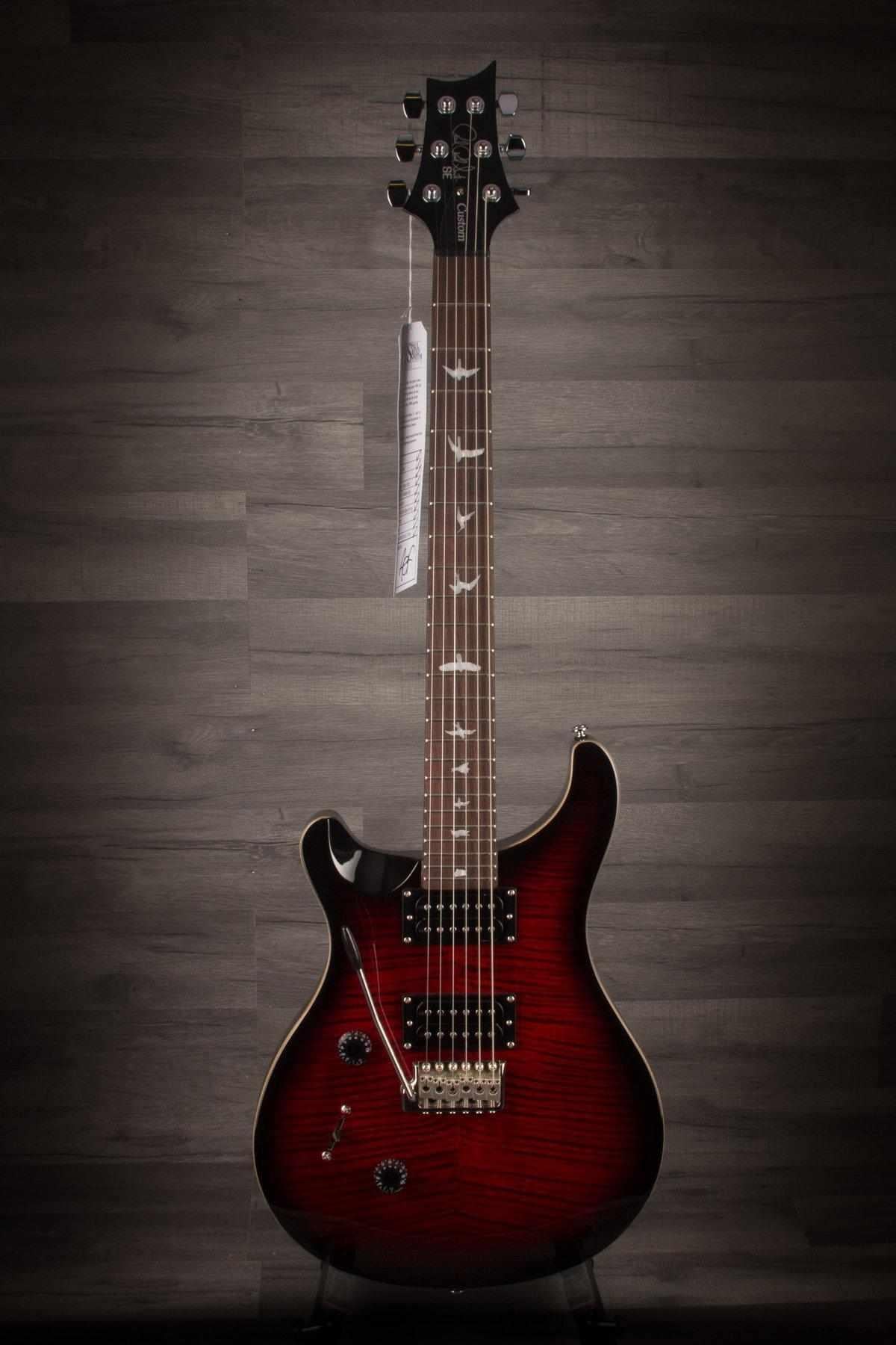 PRS SE Custom 24 Fire Red Left Handed - 2018 model