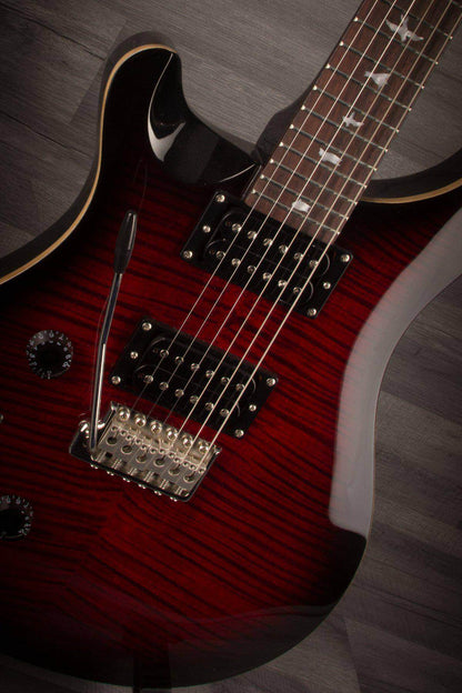 PRS SE Custom 24 Fire Red Left Handed - 2018 model