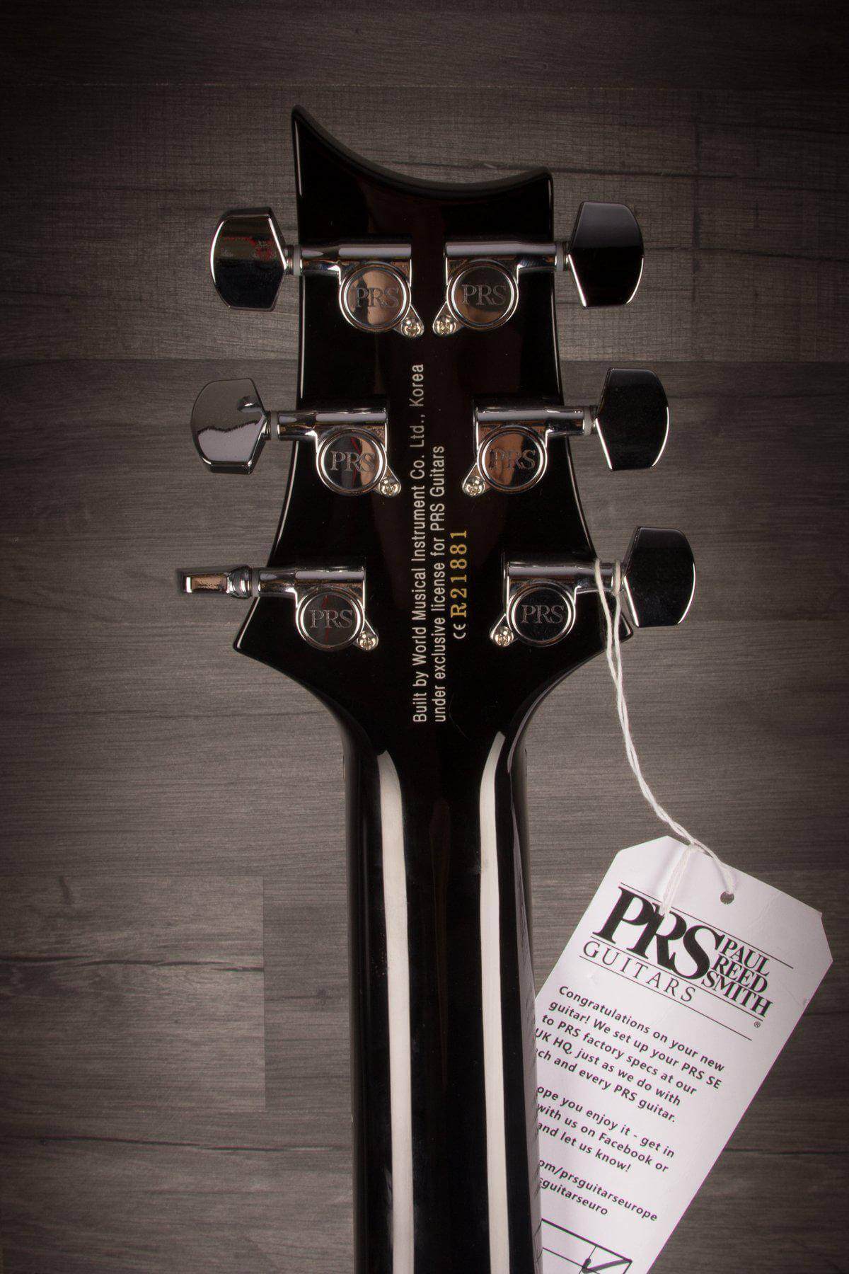 PRS SE Custom 24 Fire Red Left Handed - 2018 model