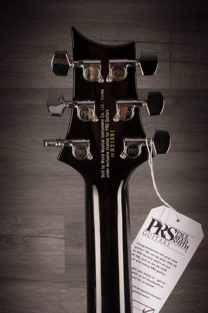 PRS SE Custom 24 Fire Red Left Handed - 2018 model