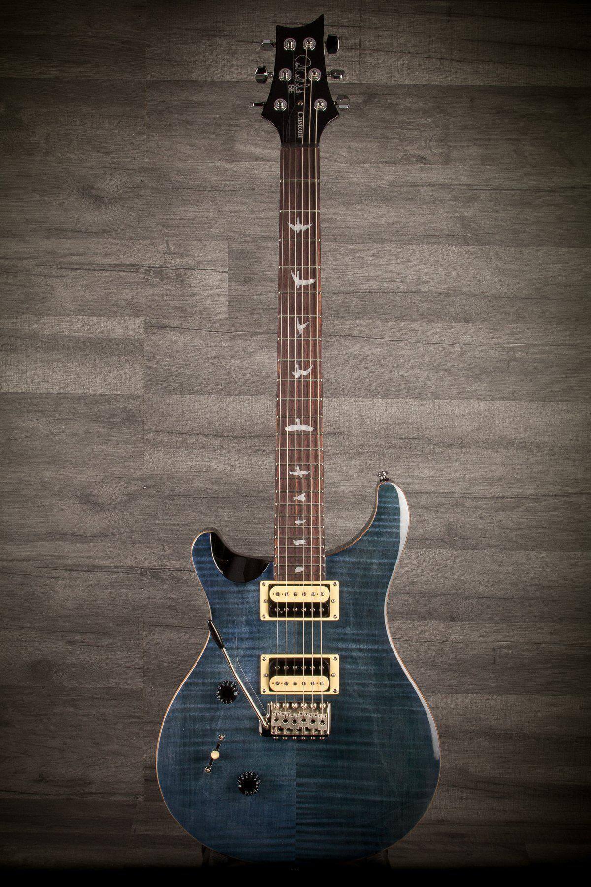 PRS SE Custom 24 Left Hand Whale Blue - 2019
