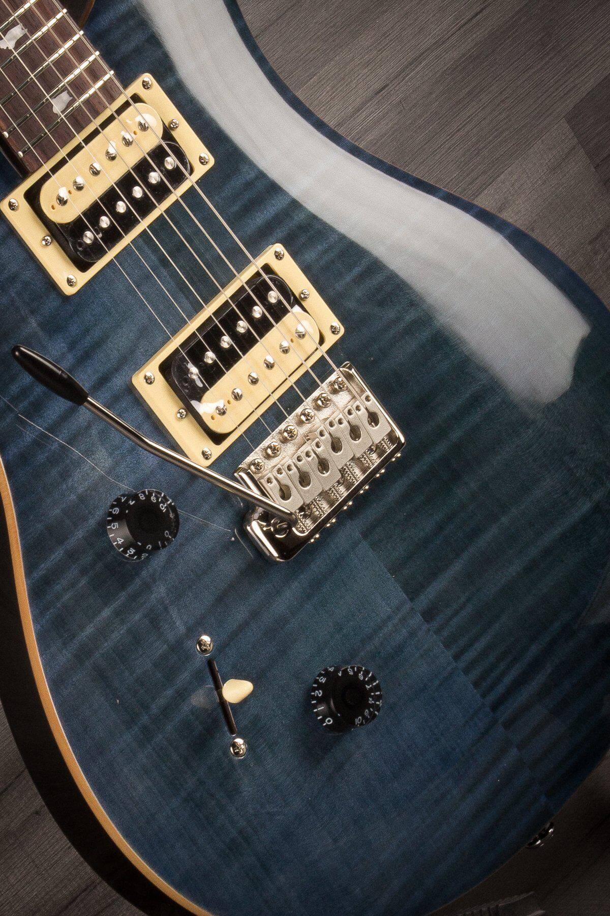 PRS SE Custom 24 Left Hand Whale Blue - 2019
