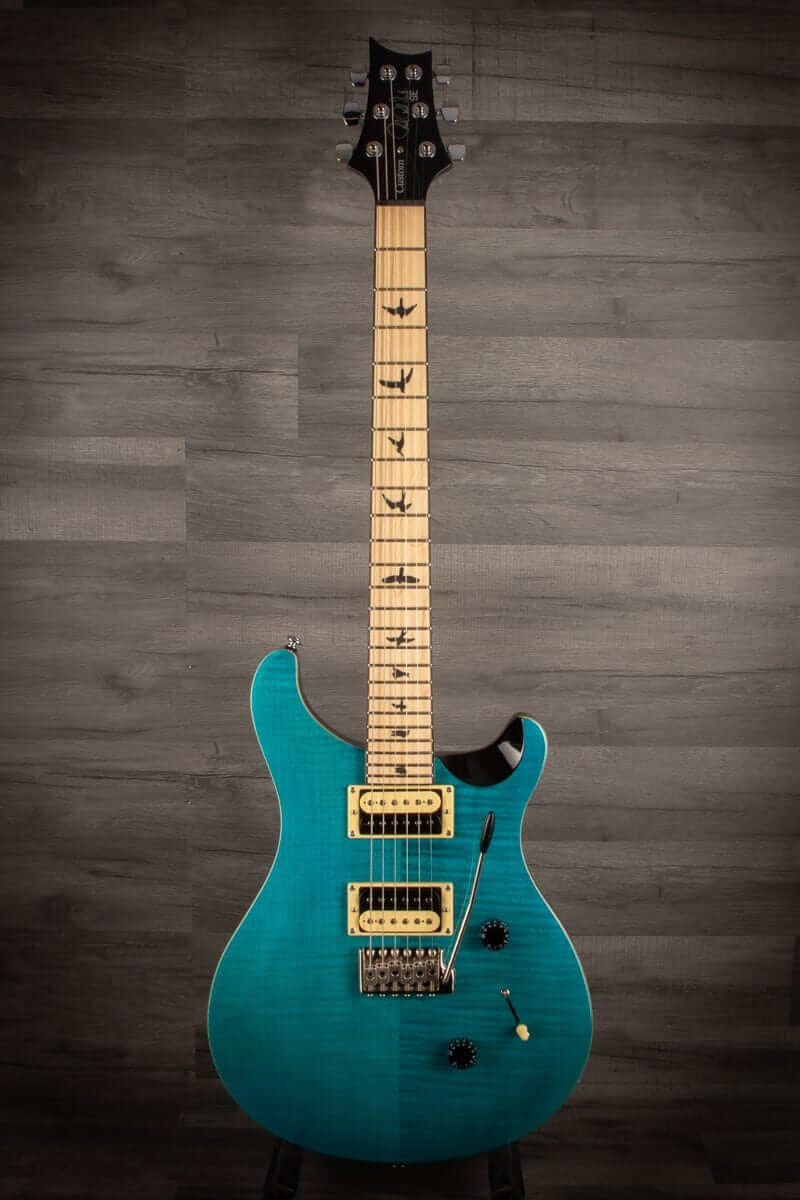 PRS - SE Custom 24 maple Sapphire - MusicStreet