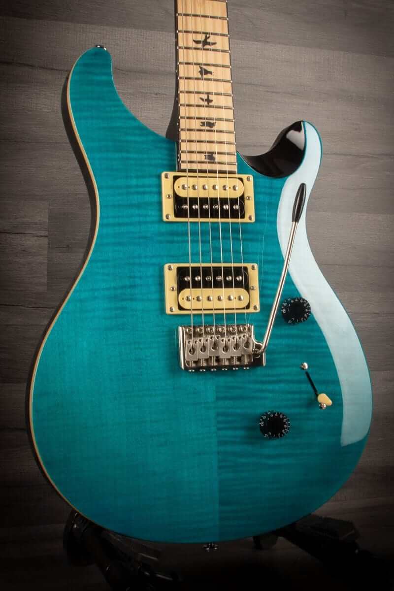 PRS - SE Custom 24 maple Sapphire - MusicStreet