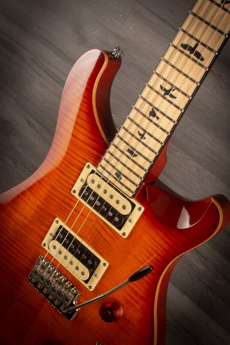 PRS - SE Custom 24 maple Vintage Sunburst - MusicStreet