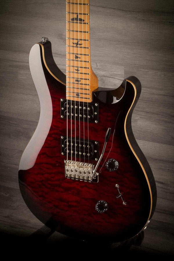 PRS - SE Custom 24 Roasted maple Limited Edition (Europe) - Fire Red