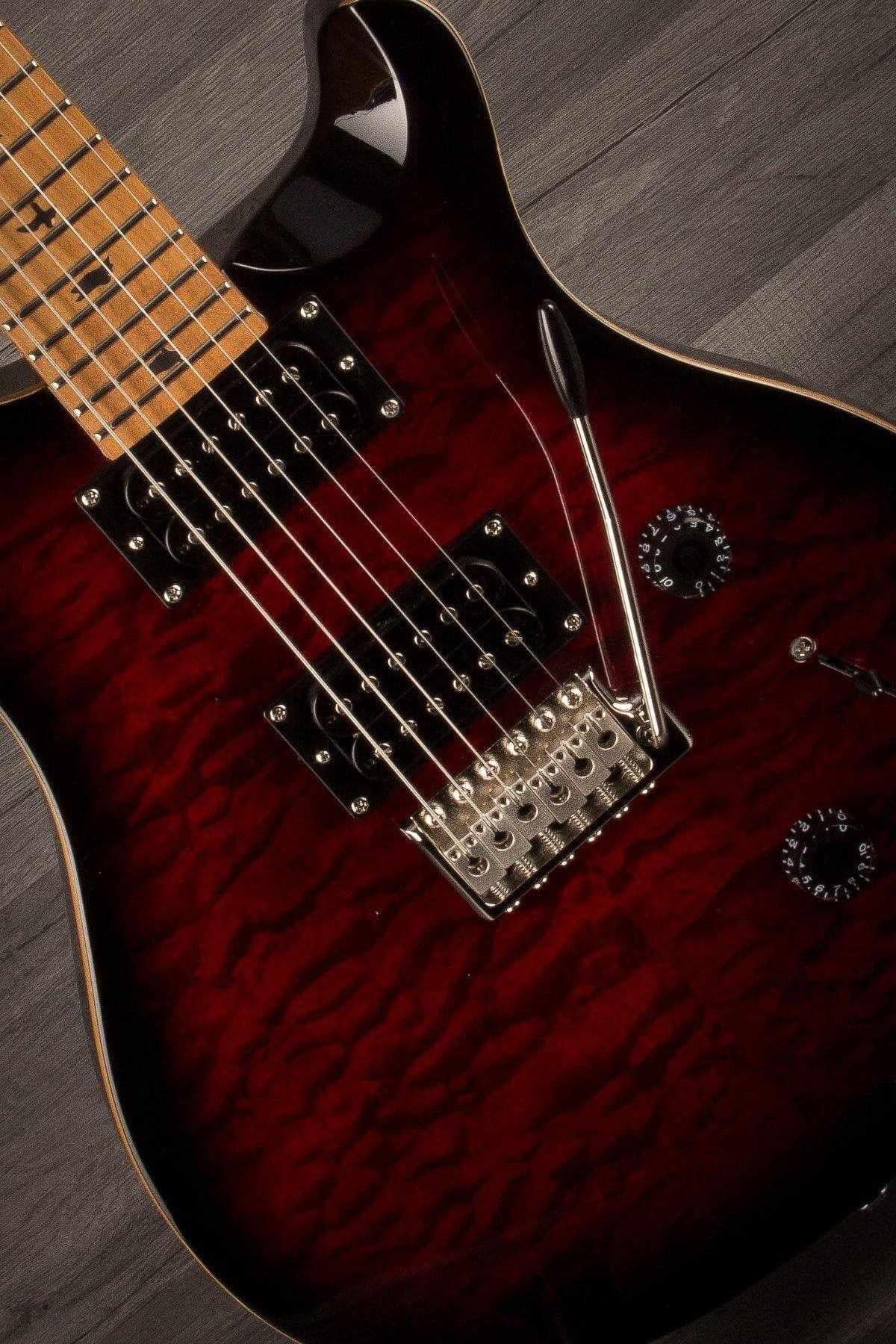 PRS - SE Custom 24 Roasted maple Limited Edition (Europe) - Fire Red