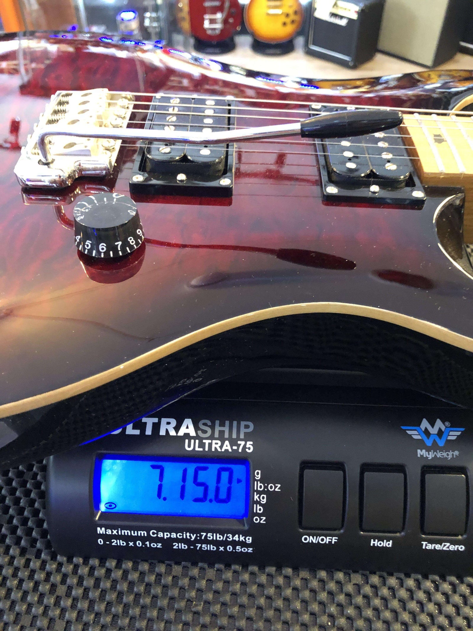 PRS - SE Custom 24 Roasted maple Limited Edition (Europe) - Fire Red