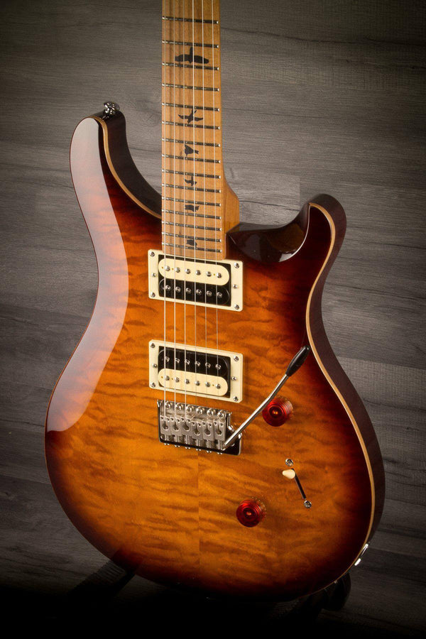 PRS - SE Custom 24 Roasted maple Limited Edition (Europe) - Tobacco Sunburst - MusicStreet