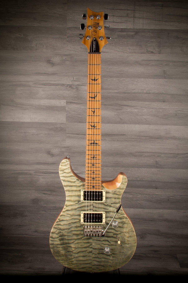 PRS - SE Custom 24 Roasted maple Limited Edition (Europe) - Trampas Green - MusicStreet