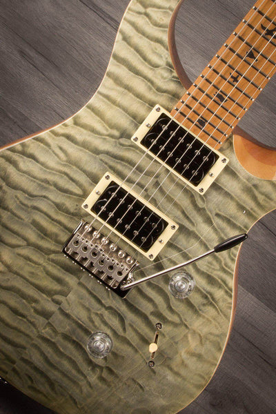 PRS - SE Custom 24 Roasted maple Limited Edition (Europe) - Trampas Green