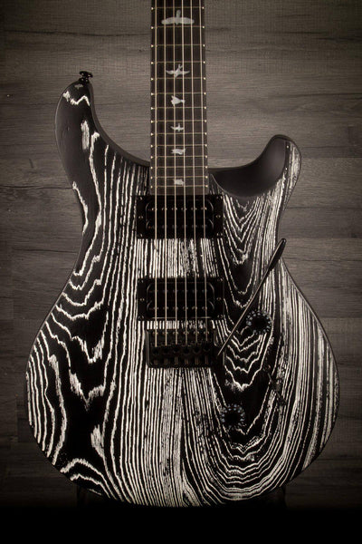 PRS SE Custom 24 Swamp Ash Sand Blasted Frozen Charcoal