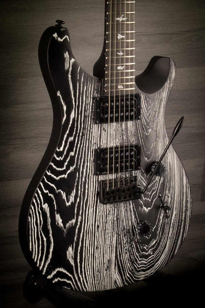 PRS SE Custom 24 Swamp Ash Sand Blasted Frozen Charcoal